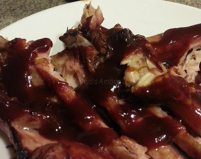 Meat Slathered in Sauce