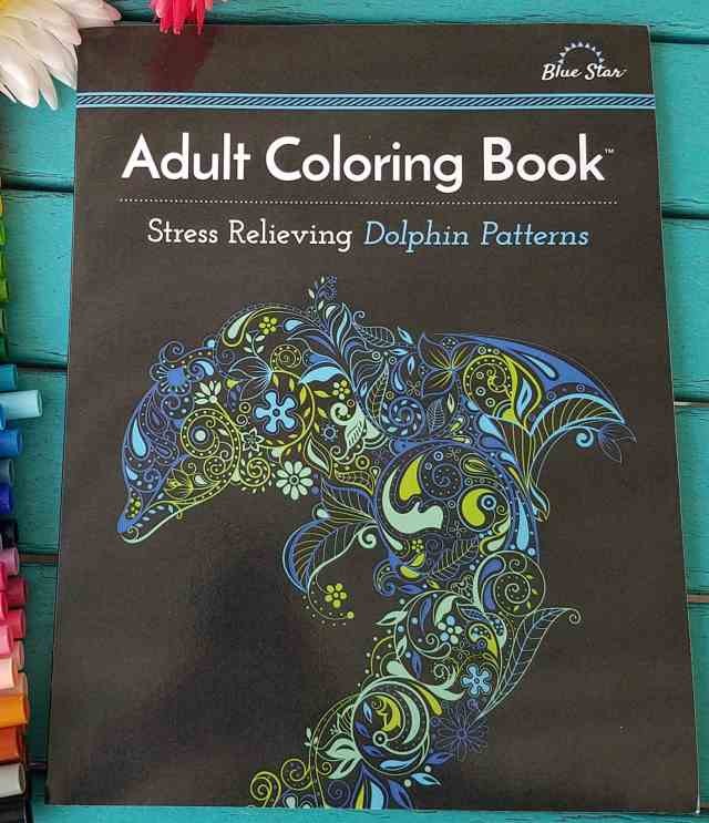 Adult Coloring Book SR Dolphins