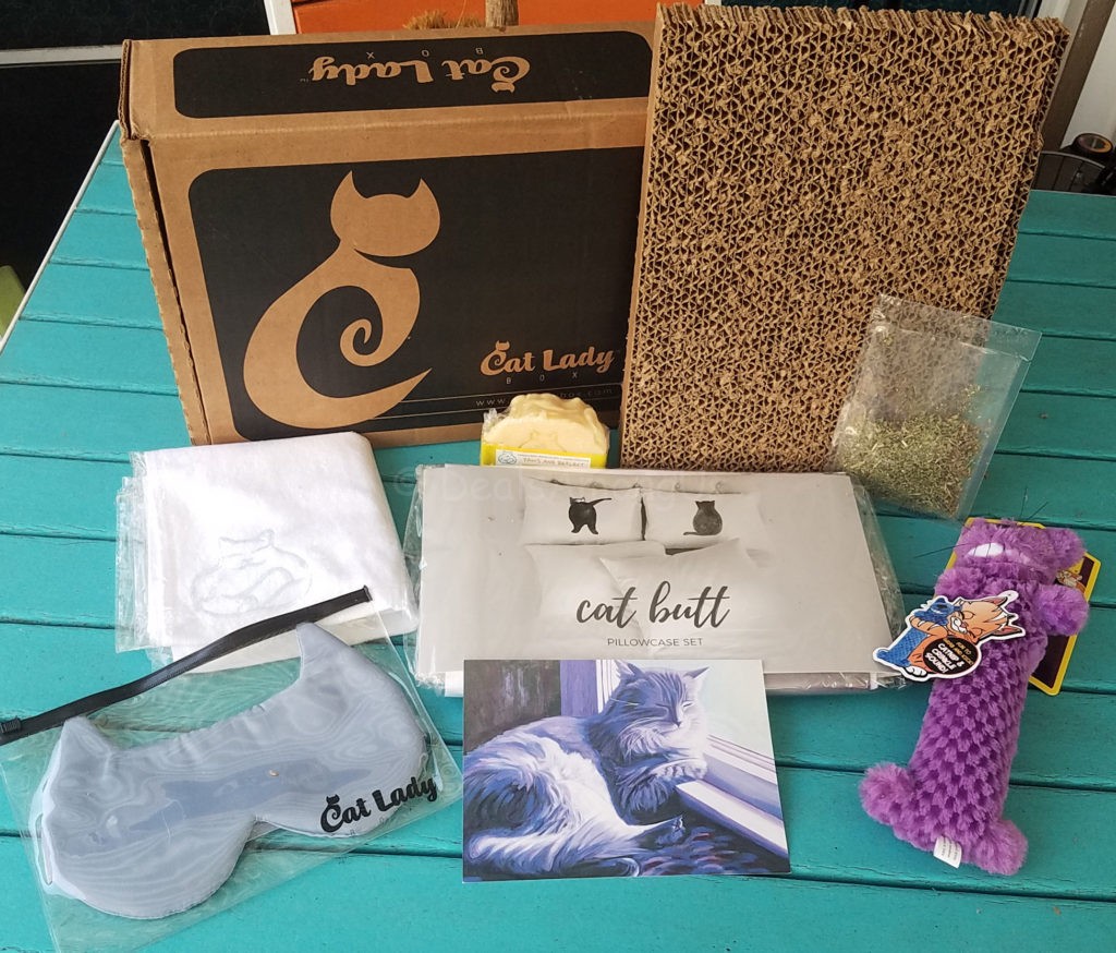 Cat Lady Box Contents June 2016
