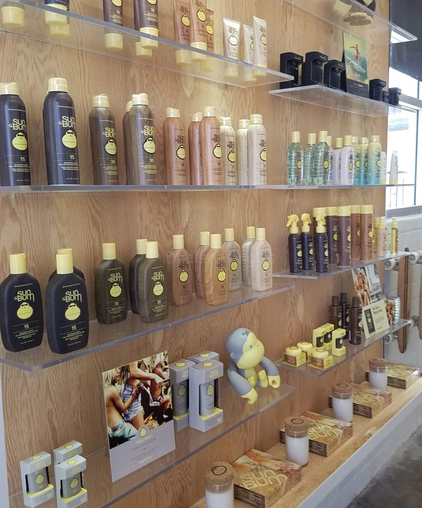 SunBum Lotion Wall