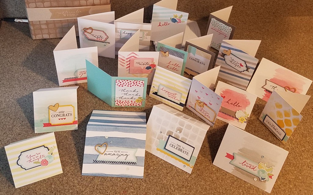 View from above Watercolor Wishes