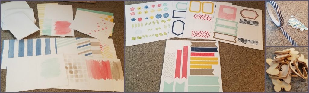 Watercolor Wishes Contents