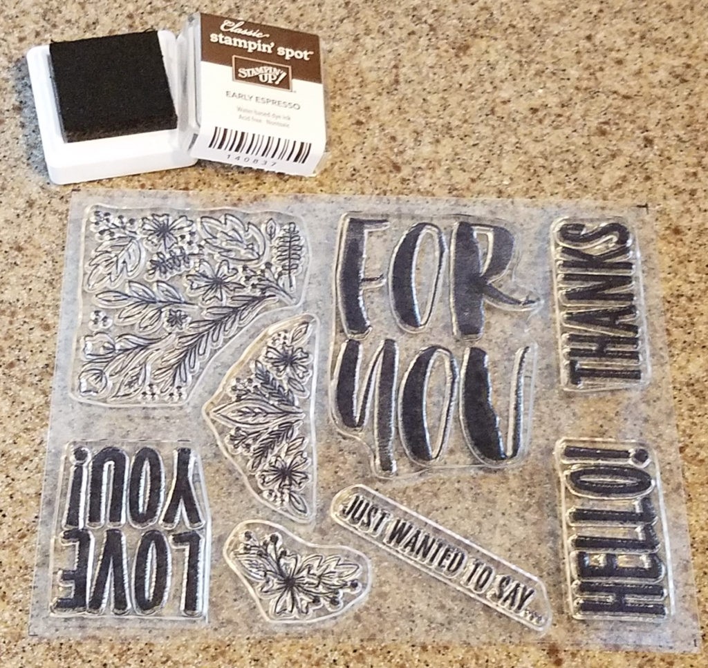 August 2016 Stamp and Ink