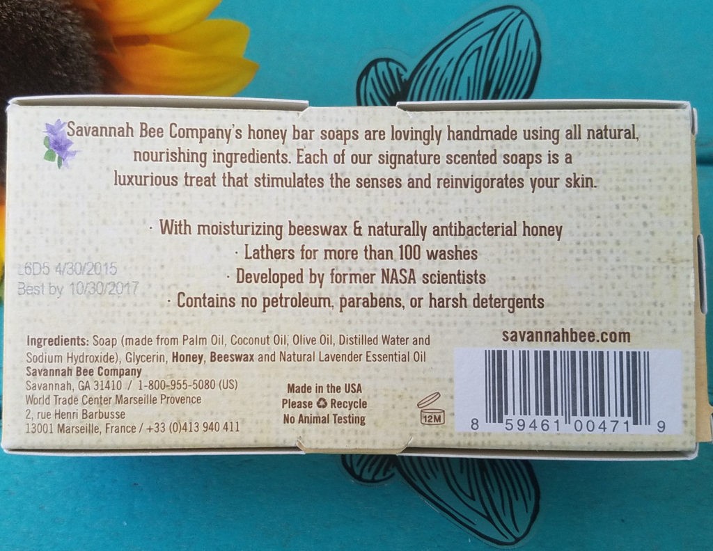 Back of Savannah Bee