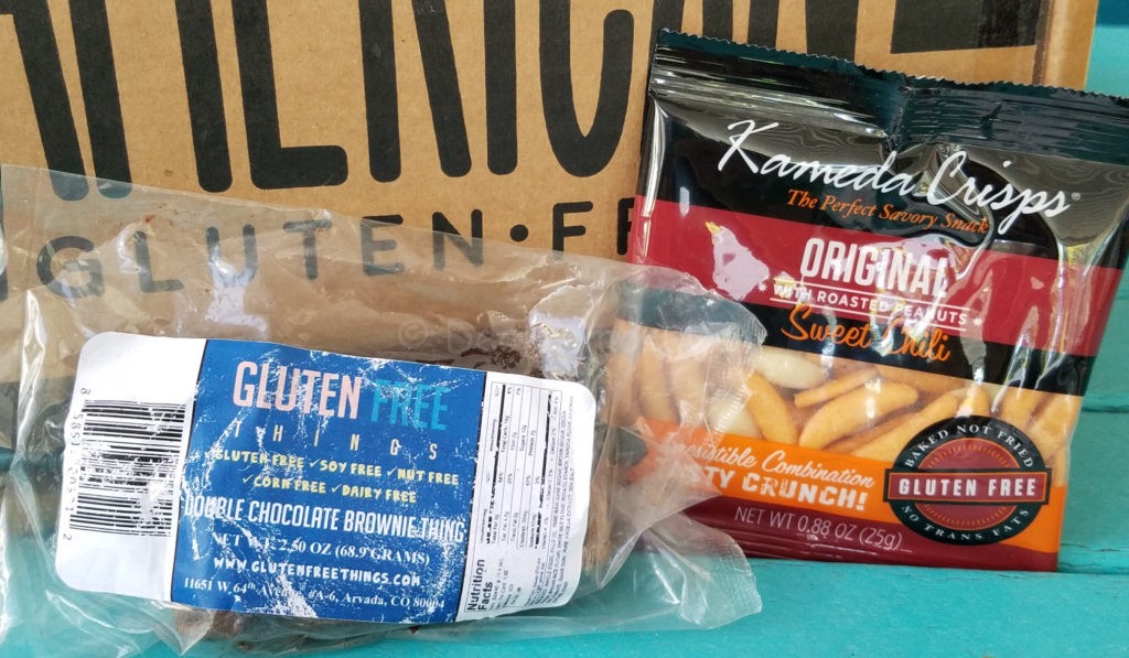 Kaneda Crisps and Brownie